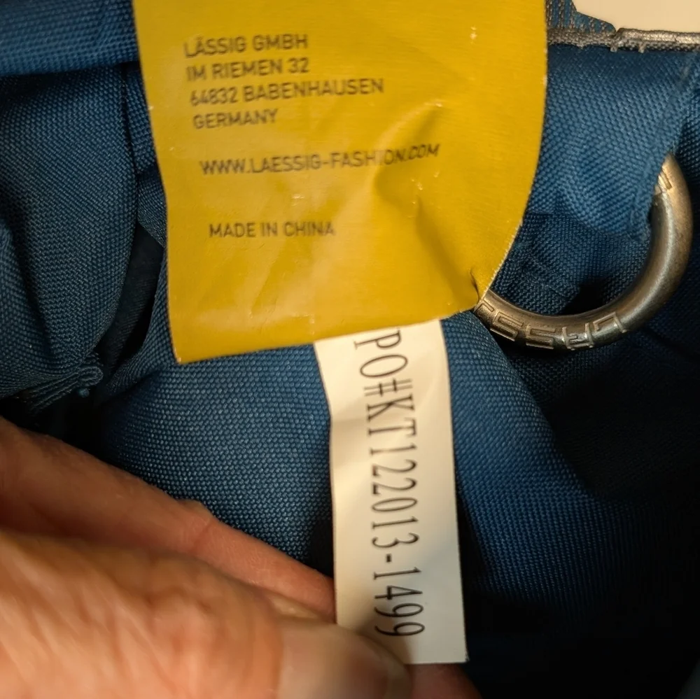 Lassig Gold Label Shoulder Bag with Matching Diaper Bag NWOT